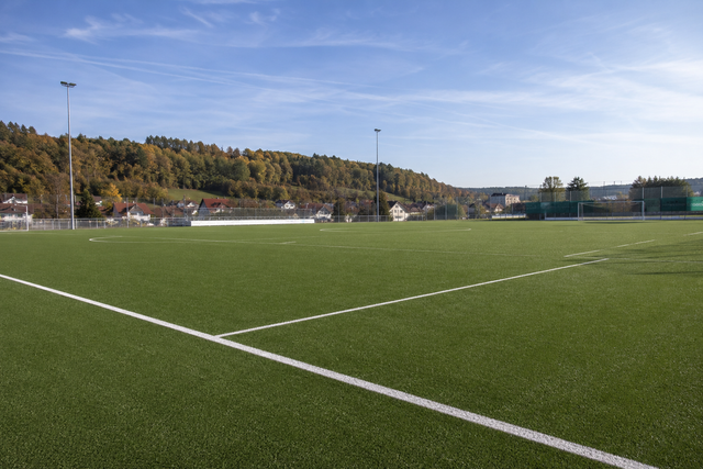 Kommunale Sportstättenförderung - Land fördert Sanierung des Kunstrasenplatzes in Spaichingen